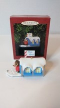 Hallmark Christmas Ornament 1996 Chipmunk Snowy Mailbox New Home - £9.50 GBP