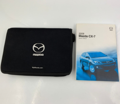 2008 Mazda CX7 CX-7 Owners Manual Handbook Set with Case OEM A03B32047 - £31.99 GBP