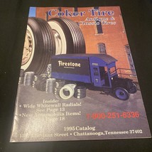 1995 COKER TIRE ANTIQUE AND CLASSIC TIRES CATALOG GUIDE MANUAL BOOKLET - $8.55