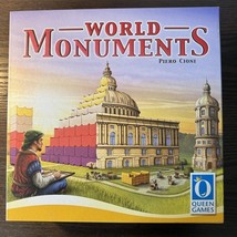 Queen Games World Monuments Piero Cioni 2016 Big Wooden Piece 2-4 Player... - €14,63 EUR