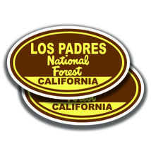 LOS PADRES NATIONAL FOREST DECAL 2 Stickers California Bogo For Car Wind... - $3.95+