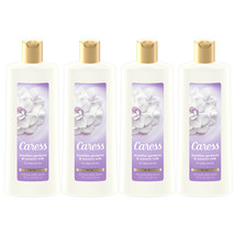 4-Pack New Caress Body Wash for Dry Skin Brazilian Gardenia &amp; Coconut Mi... - £41.55 GBP