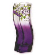 Wavy Glass Vase -- Prov 3:5 -- Gardenias - $37.04 CAD