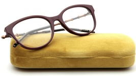New Gucci GG0656O 004 Burgundy Eyeglasses Frame 53-19-140mm B42mm Italy - £152.72 GBP