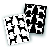 12X Chihuahua Mexican Dog Vinyl Decal Sticker for Car Truck Windshield o... - £11.05 GBP