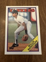 1988 Topps Willie Randolph #210 New York Yankees Baseball Card Ungraded - $0.98