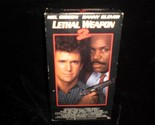 VHS Lethal Weapon 1987 Mel Gibson, Danny Glover, Gary Busey, Darlene Love - £5.53 GBP