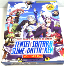 Tensei Shitara Slime Datta Ken DVD Vol : 1 - 25 End 3xDVD Set English Audio - $24.70