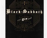Black Sabbath The Dio Years In Store Signing Notice 2007  - $17.82