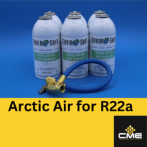 Envirosafe Arctic Air, A/C Refrigerant Support, 6 cans and hose - £73.28 GBP