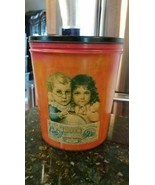 VTG Hood&#39;s Sarsaparilla Planter Advertising Tin Canister w/ 1893 Calenda... - $1,139.46 MXN