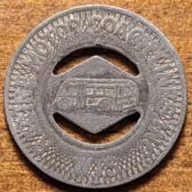 Racine, Wisconsin WI Racine Motor Coach Lines, Inc. One Fare Transit Token - $4.24