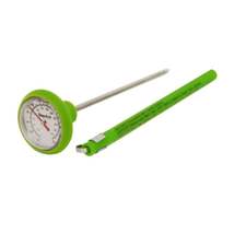 Starfrit - Instant Read Meat Thermometer with Case and Temperature Guide, Green - £7.98 GBP+