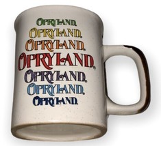 Rare Vintage 70s OPRYLAND NASHVILLE Retro Colors 70s Style Coffee Mug Th... - $15.80