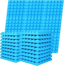 12 Pcs\. Of 2&quot; X 12&quot; X 12&quot; Acoustic Panels From Musfunny Sound Proof Acoustic - £35.95 GBP