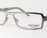 OWP 8738 584 Argent/Gris Unique Rare Titane Lunettes 53-18-140mm - €100,72 EUR