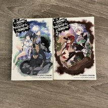 Manga Lot Is It Wrong To Try To Pick Up Girls In A Dungeon  Light Novels 1 and 2 - £9.27 GBP