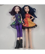 Disney Descendants 2 Isle Of The Lost fashion dolls Evie &amp; Mal Red Dress... - $33.66 CAD