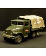 Tin Toy HAJI ARMY Military Truck Manseigang Antique Made in Japan Rare... - £357.11 GBP