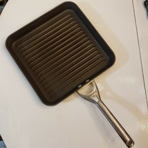 Calphalon Griddle Ribbed Frying Pan Nonstick 11&quot; Square Hard-Anodized Grill - $34.65