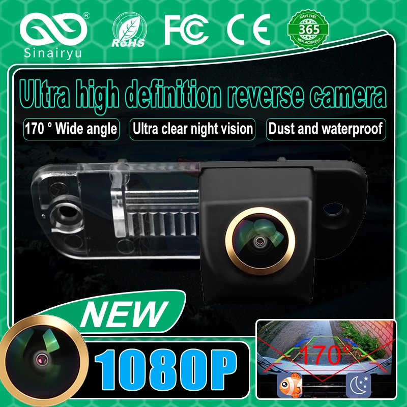 1080P HD 170° Car Rear View Camera For Mercedes Benz R-Class W251 X164 W164 SLK - £32.56 GBP+