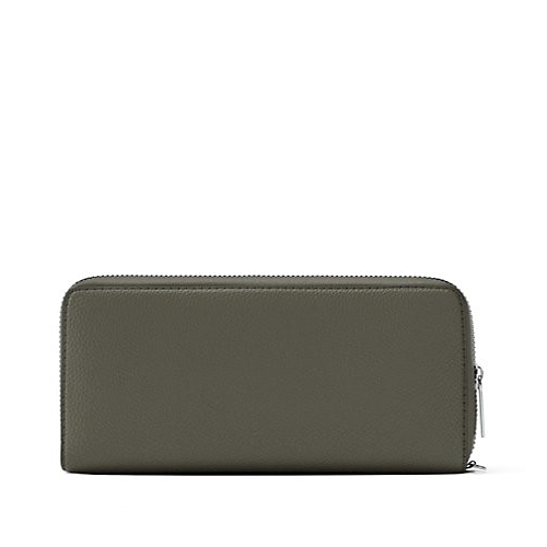 New Michael Kors Jet Set Large Travel Continental Wallet Leather Olive Item image 3