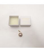 Ohrid Pearl Pendant 14K Gold Tone Teardrop Mother of Pearl 19.7mm Vintag... - $826.52 MXN