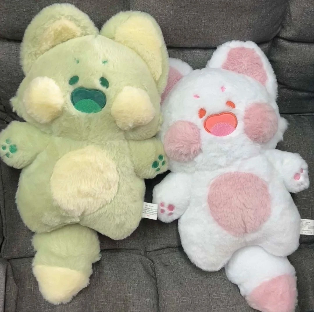 Du cat doll plush toy kawaii fox stuffed plushie soft kitten cotton sofa cushion pillow thumb200