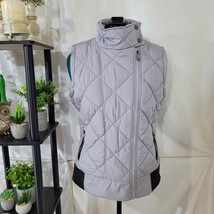 Marc New York Andrew Marc Performance Gray Quilted Vest - Size Small - £23.67 GBP