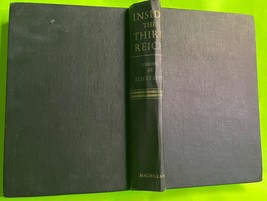 Vtg Inside the Third Reich by Albert Speer (HC 1970) - $8.82