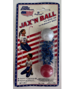 Vintage Stars Stripes JAX N&#39; BALL Game Imperial Toy 1990 BRAND NEW - $19.79