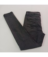 Seven7 MY1975BF Women&#39;s Black Stretch Tummyless High Rise Skinny Jeans S... - $41.81 CAD