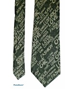 Men&#39;s Couture Niche Designer  TIEHOLIC Tie Cotton Linen Blend Charcoal/T... - £45.16 GBP