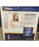 THERAPEDIC COMFORT SUPREME BED WEDGE NEW 24 X 23 X 7&quot; - $749.37 MXN