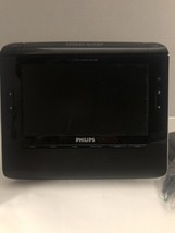 USED Philips Clock Radio Fm/Am Clock Radio With 7 Inch LCD Screen SHIPN24HR - $79.08