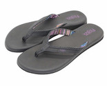 Flojos Ladies&#39;s Size 11, Maddy Flip Flop Sandal, Black-Lavender - $16.99