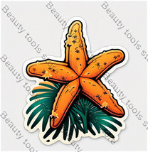 Starfish Sticker Grunge Vinyl Decal Car Truck - $3.09+