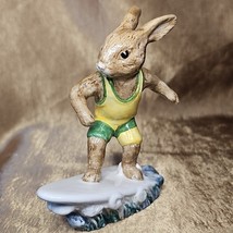 Royal Doulton Aussie Surfer Bunnykins Figurine DB133 Vintage 1993 Exclus... - $1,061.88 MXN