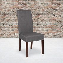 Lt Gray Fabric Parsons Chair QY-A37-9061-LGY-GG - £83.92 GBP