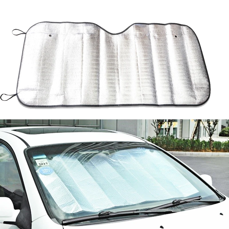 1Pc 130Cm *60Cm Car Rear Window Windshield Sunshade Front UV Protect Reflector - £12.27 GBP