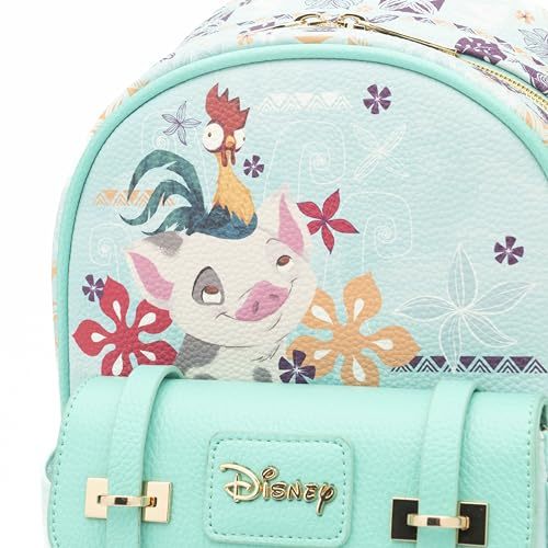 Wondapop - Moana Featuring Pua and Hei Hei 11"" Vegan Leather Fashion Mini Backp Item image 14
