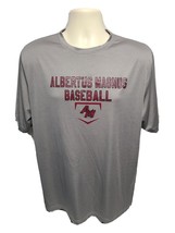 Albertus Magnus Baseball Adult Large Gray Jersey - $371.66 MXN