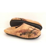 US 5.5 Brown slippers * Wool slippers for women * Handmade house shoes - $678.46 MXN