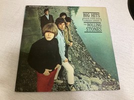 The Rolling Stones Big Hits (High Tide &amp; Green Grass) LP Vinyl Record Pic Book - £15.87 GBP