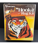 Vogart Crafts TIGER Style #4339 Latch Hook-It Designer Rug Kit 20&quot;x27&quot; - $16.81