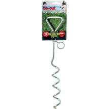 Prevue Pet Products 18 Inch Spiral Tie-Out Stake Heavy Duty - £37.03 GBP