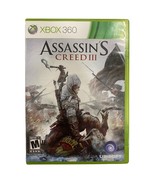 MICROSOFT XBOX 360 Assassin&#39;s Creed III 3 CIB Complete Video Game Tested - $5.48 CAD