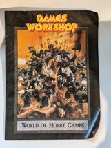 1998 Warhammer 40k Games Workshop World Of Hobby Jeux Brochure - £9.43 GBP