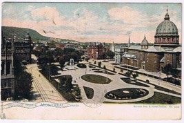 Postcard Dominion Square Montreal Quebec 1907 Warrick Bros - £3.93 GBP