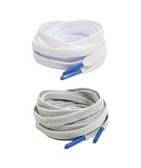 Flat Shoe Laces For Air AJ Jordan 4 IV Industrial Cool Grey Military Blue - €6,43 EUR Flat Shoe Laces For Air AJ Jordan 4 IV Industrial Cool Grey Military Blue - €6,43 EUR